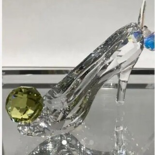 スワロフスキー(SWAROVSKI)のスワロフスキー ガラスの靴 ディズニー ティンカーベル シンデレラ 新品(ガラス)