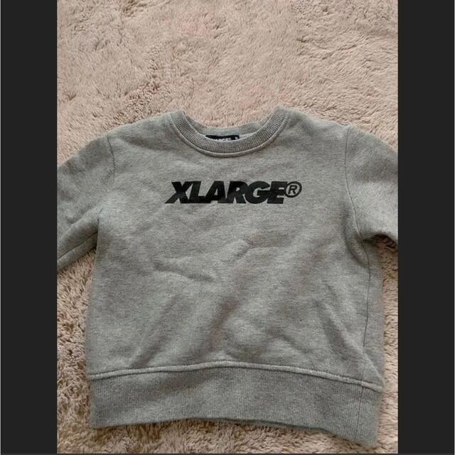 XLARGE(エクストララージ)のトレーナー キッズ/ベビー/マタニティのキッズ服男の子用(90cm~)(その他)の商品写真