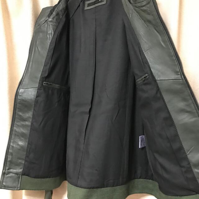 LL ウィングネック　ラムパーカー　Liugoo Leathers