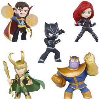 マーベル(MARVEL)のマーベル グリヒル アート フィギュア2  全5種コンプリートセット(アメコミ)