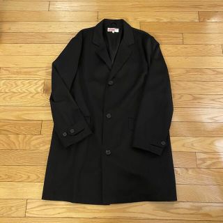 シュプリーム(Supreme)の美品 Supreme x Garçon Overcoat 黒L(チェスターコート)