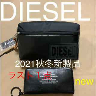 ディーゼル(DIESEL)の洗練されたデザイン Diesel 2021秋冬新製品 ブラック  BELTYO(ウエストポーチ)
