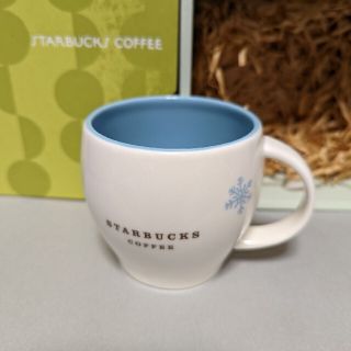 スターバックスコーヒー(Starbucks Coffee)のスターバックスコーヒー マグカップ 白 水色(グラス/カップ)