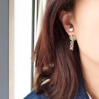 Christian Dior - ちぇっちゃん様 dior j'adior パールピアス ロゴの通販