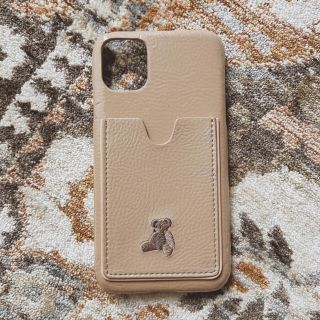 メリージェニー(merry jenny)のmerryjenny bear刺繍iPhoneケース(iPhoneケース)