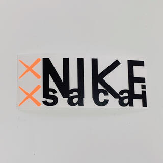 サカイ(sacai)のNIKE × sacai × kaws　ステッカー(ノベルティグッズ)