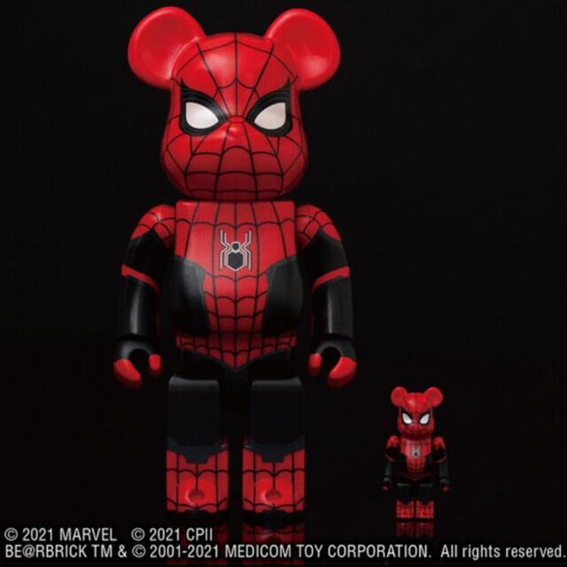 【新品・未開封】ベアブリック　スパイダーマン　BE@RBRICK