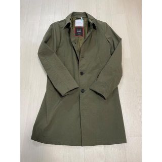 ユナイテッドアローズグリーンレーベルリラクシング(UNITED ARROWS green label relaxing)のgreen label relaxing×KOMATSU コート カーキ (ステンカラーコート)