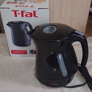 ティファール(T-fal)の未使用 ティファール 電気ケトル ジャスティンプラス カカオブラック 1.2L(電気ケトル)