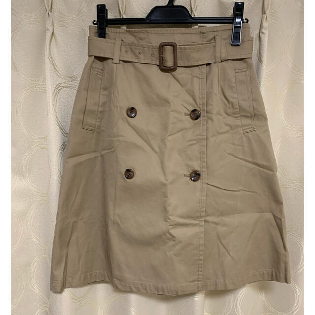 SHIPS(シップス)のshipsトレンチスカート レディースのスカート(ひざ丈スカート)の商品写真