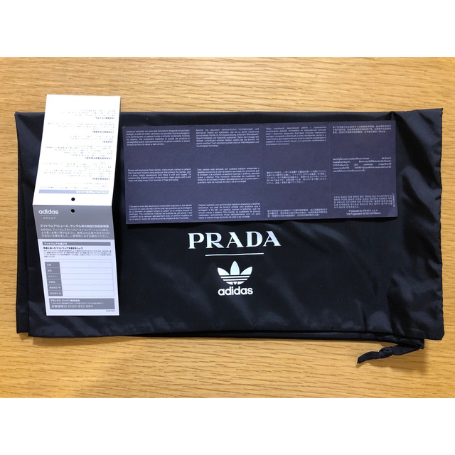 PRADA(プラダ)の新品未使用 Adidas x Prada Superstar シルバー 27.5 メンズの靴/シューズ(スニーカー)の商品写真