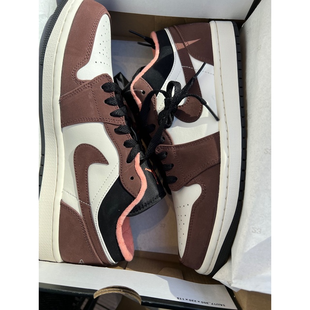 nike air jordan1 low mocha brown