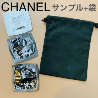 シャネル(CHANEL)のCHANEL コスメサンプル+ロゴ巾着袋(サンプル/トライアルキット)