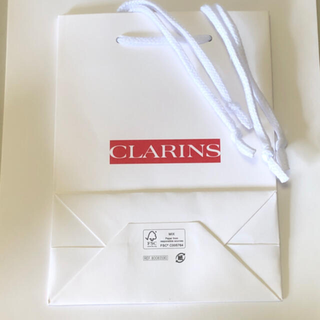 CLARINS(クラランス)のクラランス　ショッパー　2枚 レディースのバッグ(ショップ袋)の商品写真