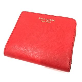 ケイトスペードニューヨーク(kate spade new york)のケイトスペード レザー 二つ折り財布 コンパクトウォレット レディース ファッシ(財布)