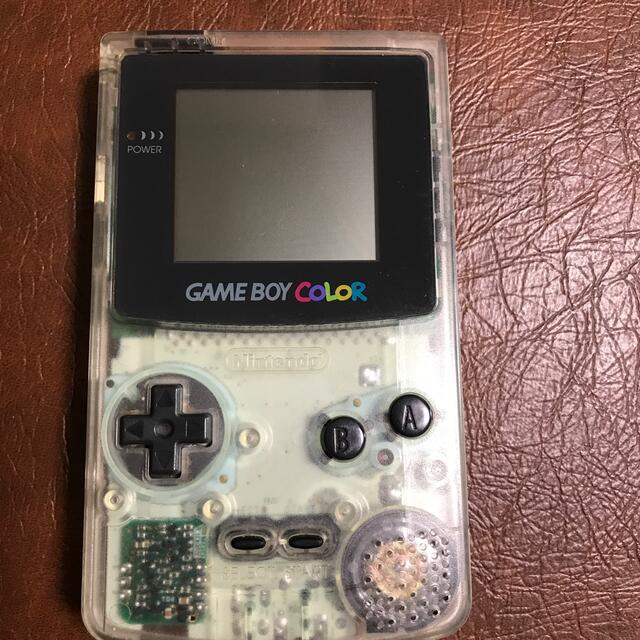 ゲームボーイ - ゲームボーイカラー スケルトン本体の通販 by ブー ゲームボーイ - ゲームボーイカラー スケルトン本体の通販 by ブー