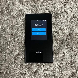 エヌイーシー(NEC)の美品 Aterm MR05LN SIMフリー Wi-Fiルーター dualSIM(その他)