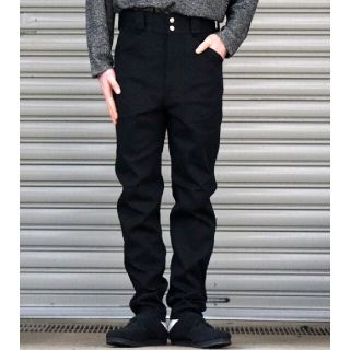 2022年春夏 COMOLI 23SS コットンツイルライダーパンツ size2 新品未