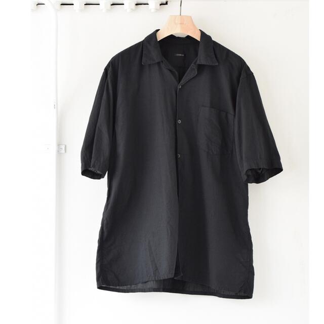 COMOLI(コモリ)のCOMOLI ベタシャンオープンカラーシャツ　21SS メンズのトップス(Tシャツ/カットソー(半袖/袖なし))の商品写真