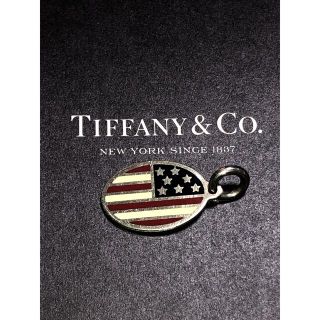 ティファニー(Tiffany & Co.)のティファニー🇺🇸国旗チャームと引き輪(ネックレス)