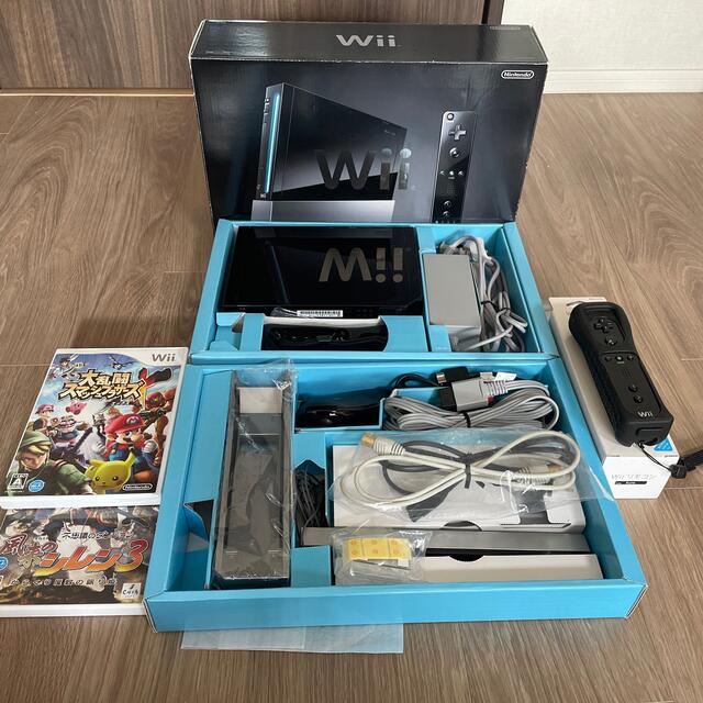 Wii(ウィー)のNintendo Wii 本体 RVL-S-KJ エンタメ/ホビーのゲームソフト/ゲーム機本体(家庭用ゲーム機本体)の商品写真