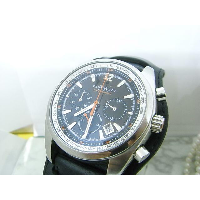 Trussardi(トラサルディ)のトラサルディ　TRUSSARDI　クロノグラフ　メンズ　クォーツ　ウォッチ メンズの時計(腕時計(アナログ))の商品写真