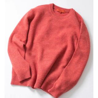 アーバンリサーチ(URBAN RESEARCH)の【美品】ROSSO/シェットランドクルーネックニット pink(ニット/セーター)