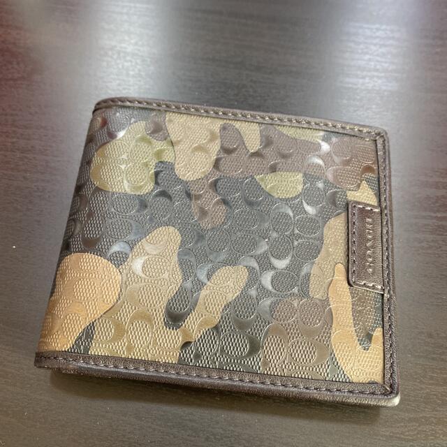 ファッション小物COACH 財布 迷彩柄