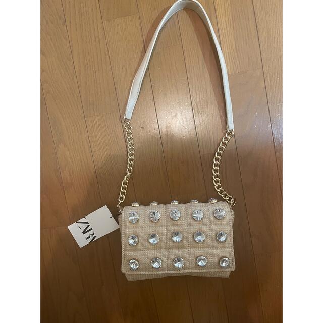 ZARA(ザラ)のZARA★ザラ★新品★キラキラショルダーバック レディースのバッグ(ショルダーバッグ)の商品写真