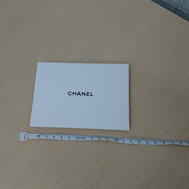 CHANEL(シャネル)のCHANEL メッセージカード ハンドメイドの文具/ステーショナリー(カード/レター/ラッピング)の商品写真