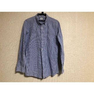 ユニクロ(UNIQLO)の★美品・限界価格★ ユニクロ ギンガムチェック ボタンダウンシャツ XLサイズ(シャツ)