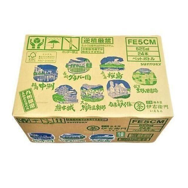 サントリー(サントリー)の【九州限定品】サントリー 伊右衛門 京都福寿園 緑茶 525ml×24本 食品/飲料/酒の飲料(茶)の商品写真