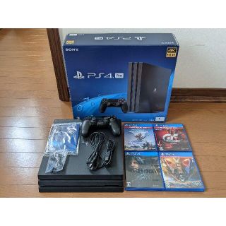 プレイステーション4(PlayStation4)のPS4 Pro ジェットブラック 1TB CUH-7200BB01(家庭用ゲーム機本体)