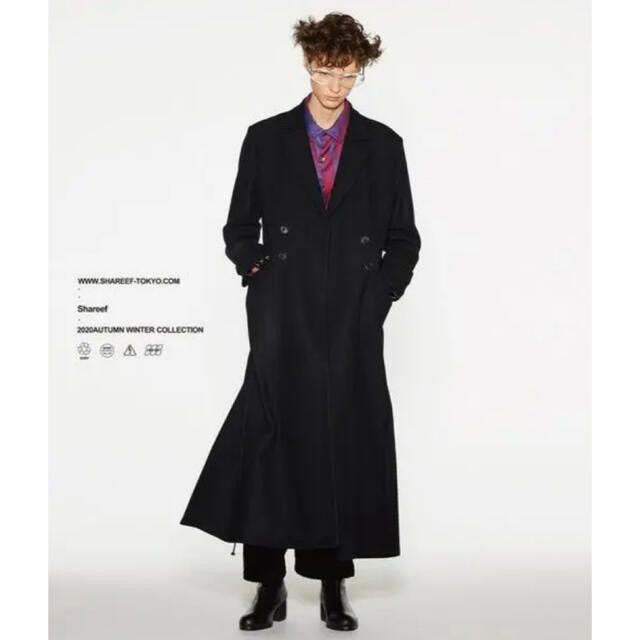 SHAREEF DOUBLE CHESTER COAT