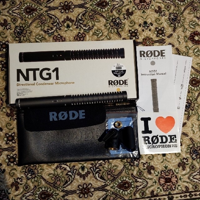 時間指定不可】 RODE NTG1 ショットガンマイク コンデンサーマイク - レコーディング/PA機器 - www.thjodfelagid.is