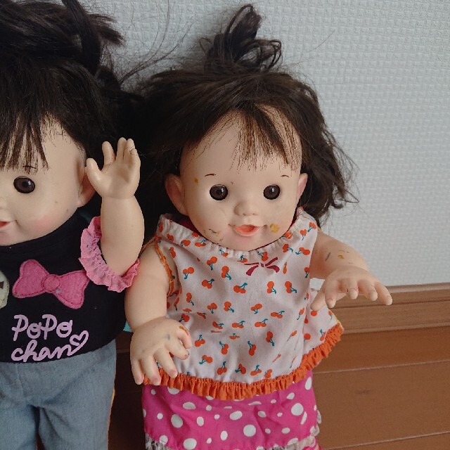 ぽぽちゃん、三姉妹です キッズ/ベビー/マタニティのおもちゃ(ぬいぐるみ/人形)の商品写真