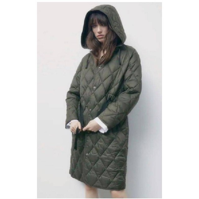 新品 ZARA フード付き防水防風 クオリティドコート サイズM 新品 ZARA フード付き防水防風 クオリティドコート サイズM