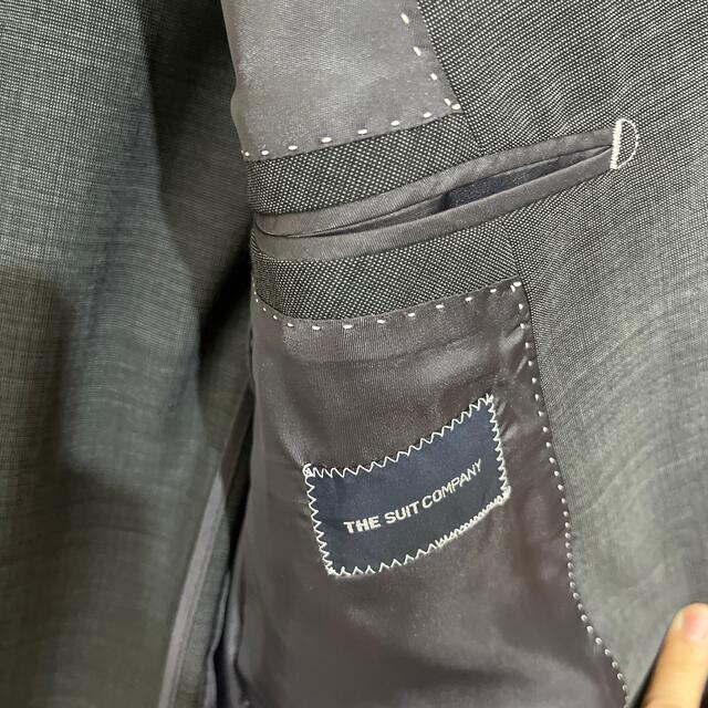 THE SUIT COMPANY(スーツカンパニー)のスーツカンパニー　165cm-6Dropミディアムグレー メンズのスーツ(セットアップ)の商品写真