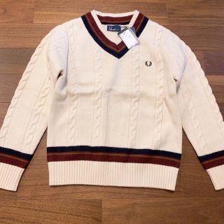 フレッドペリー(FRED PERRY)のフレッドペリー　Fred Perry ニット　ウール　セーター　XS メンズ(ニット/セーター)