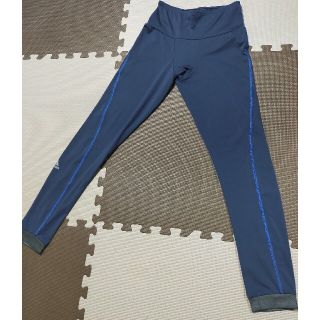 アディダス(adidas)の☆AJP-371 アディダス トレーニングパンツ 青 サイズ M(トレーニング用品)