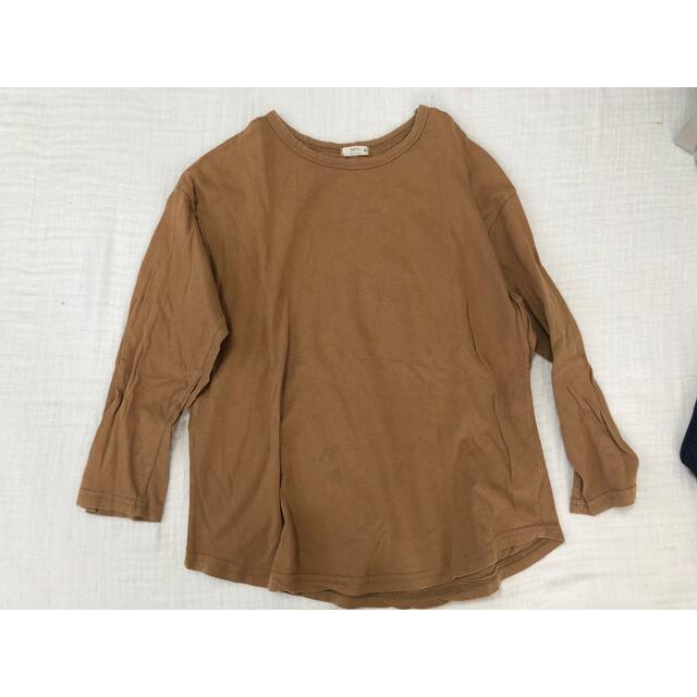 navi.無地ロンT★120センチ2枚セット キッズ/ベビー/マタニティのキッズ服男の子用(90cm~)(Tシャツ/カットソー)の商品写真