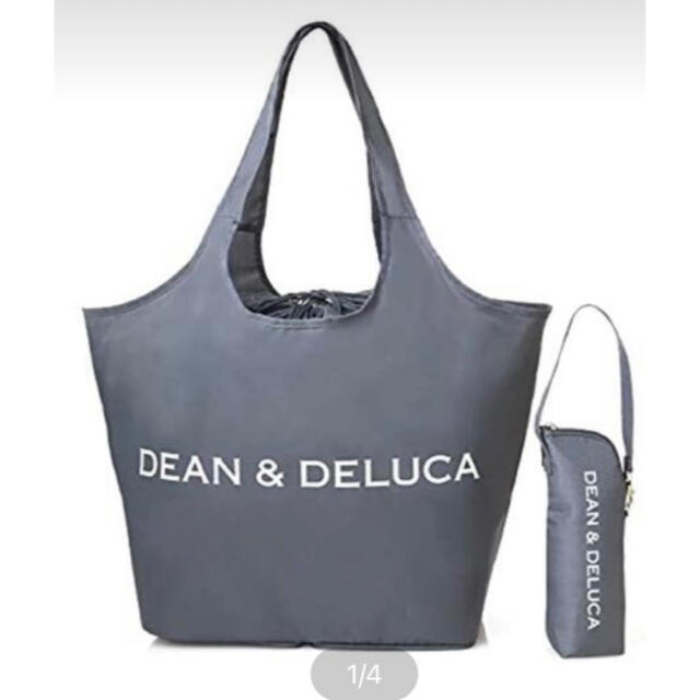 DEAN & DELUCA(ディーンアンドデルーカ)の新品未使用セット☆『DEAN& DELUCAレジかごバッグ&保冷ボトルケース』 レディースのバッグ(エコバッグ)の商品写真