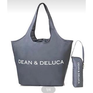 ディーンアンドデルーカ(DEAN & DELUCA)の新品未使用セット☆『DEAN& DELUCAレジかごバッグ&保冷ボトルケース』(エコバッグ)