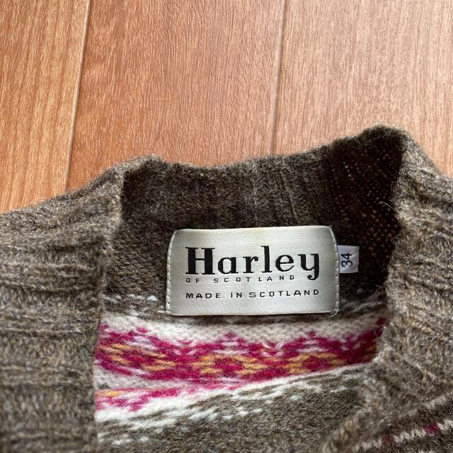 Hurley(ハーレー)の【美品】Harley of scotland セーター　値下げ レディースのトップス(ニット/セーター)の商品写真