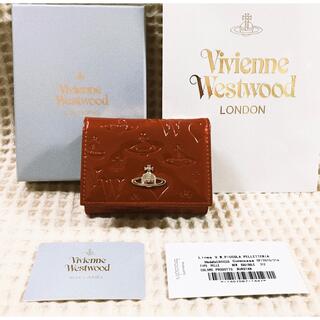 ヴィヴィアンウエストウッド(Vivienne Westwood)のヴィヴィアンウエストウッド 折財布 エナメル　赤(財布)