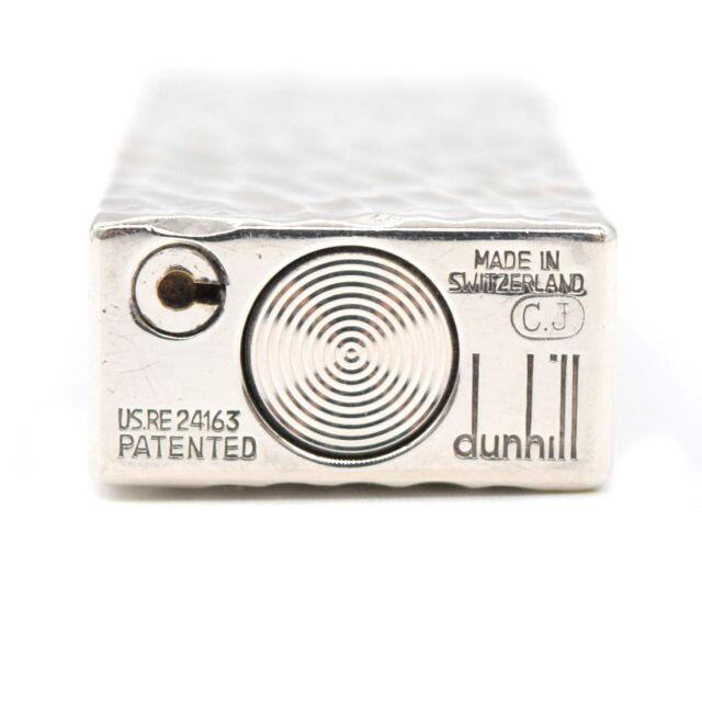 Dunhill(ダンヒル)のdunhill　ガスライター　シルバー×ブラック メンズのファッション小物(タバコグッズ)の商品写真