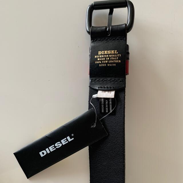 DIESEL(ディーゼル)の新品　DIESEL ベルト　90cm メンズのファッション小物(ベルト)の商品写真