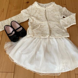 ザラ(ZARA)の子供服　入園式　ZARAジャケット他(ドレス/フォーマル)