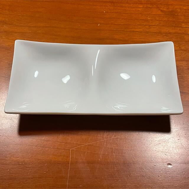 2種のタレ 薬味小皿 ホワイト