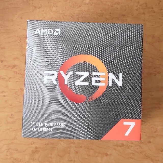 AMD Ryzen7 3700X マザーボードとCPUクーラ付き